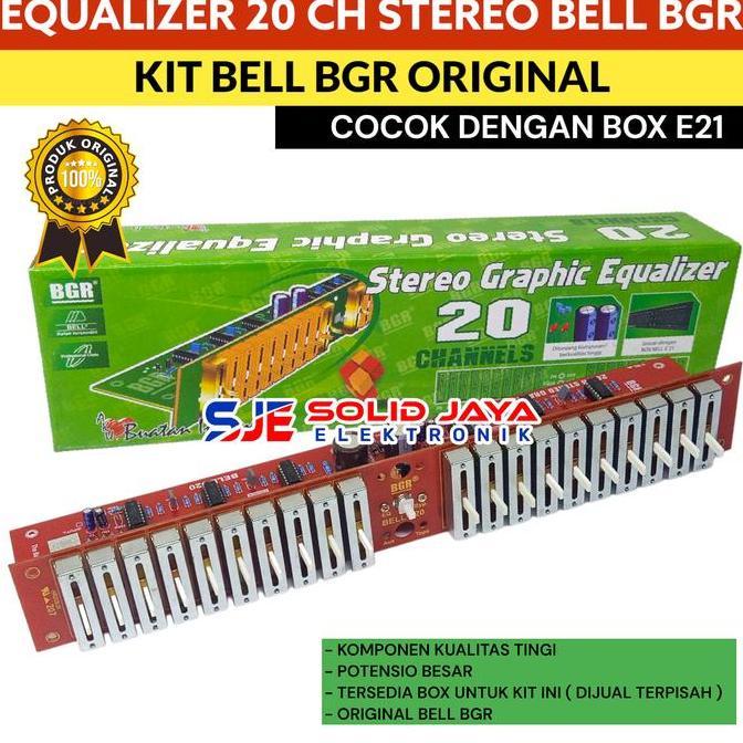 KIT EQUALIZER STEREO 20CH BELL TERMURAH