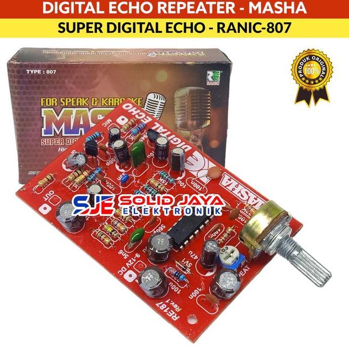 KIT SUPER DIGITAL ECHO REPEATER MASHA PRE AMP MIC MASHA MIK KARAOKE SPEAK MIC KARAOKE PREAMP MIK MIC