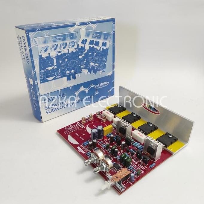 KIT POWER AMPLI SUBWOOFER 500W DMS 009 PREMIUM