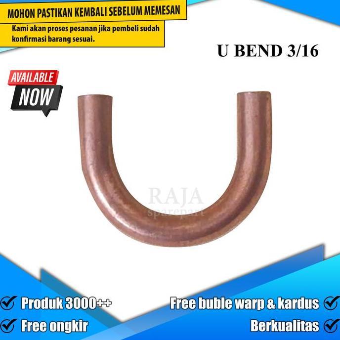 U3/16 U BEND TEMBAGA / U BEND AC / U BEND UKURAN 3/16 RSP27
