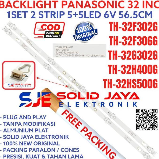 BACKLIGHT LED PANASONIC 32F306 32F306G TH-32F306G TH32F306G LAMPU BL 6 READY