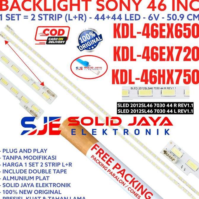 BACKLIGHT TV LED SONY 46 KDL46EX650 KDL46EX720 KDL46HX750 LAMPU BL 46H ASLI