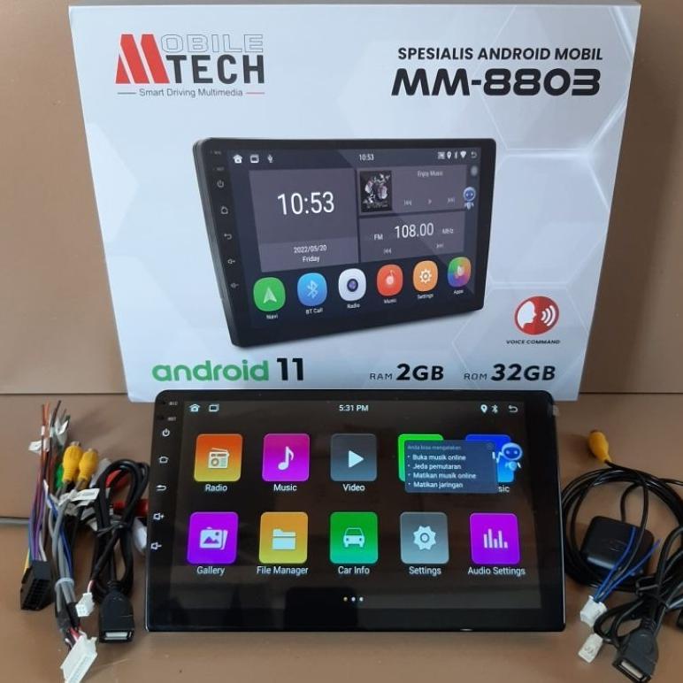 Bestseller- ANDROID 9" MTECH RAM 2/32 GB Android auto carplay