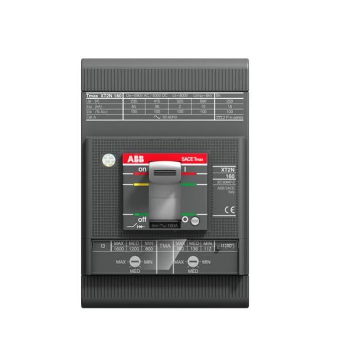 ABB MCCB 3P 36kA 63A XT2N 160 TMA 63-630 3p F F 1SDA067016R1