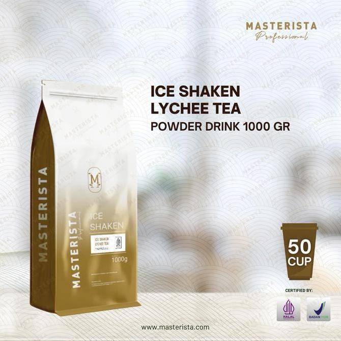 Bubuk Minuman Masterista Lychee Tea 1000 Gram | Bubuk Minuman Masterista Leci Tea 1000 Gram ASLI