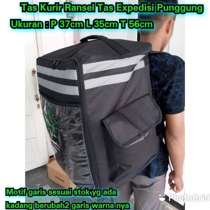 Tas ransel kurir Tas kurir gendong belakang Tas Kurir Punggungdelivery Promo