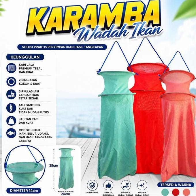 WADAH IKAN  KARAMBA TEMPAT IKAN MANCING