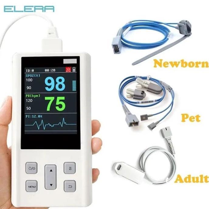 PULSE OXIMETER HANDHELD WITH BATERY CHARGER DUB27