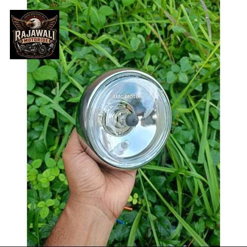 reflektor C70 H4 H6 kaca bening mika bening lampu depan C70 H4 bening