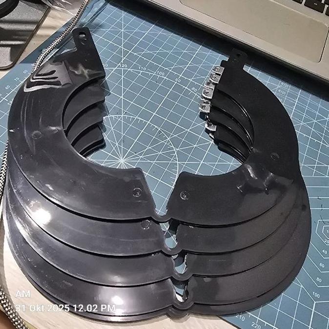 SHIM FIBER 90*160*3 ( TEBAL 3 MM ) SHIM BUCKET FIBER 90X160X3 SHIM BUCKET FIBER 90 160 3 ( TEBAL 3 M