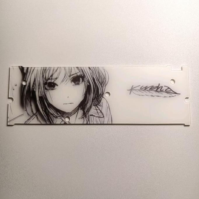 PLATE KEYBOARD GH60 BACK PLATE FOR MAGNETIC KEYBOARD FIT FOR CRYSTALX RESTOCK