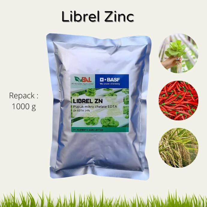 MURAH BERKUALITAS librel Zn / Zn EDTA 15% /BASF = 1 Kg
