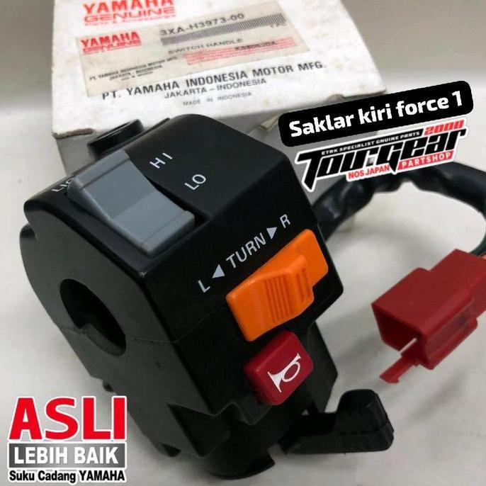 Promo Switch Holder Saklar Kiri Original Yamaha Force1 Vega  3XA-H3973 Diskon