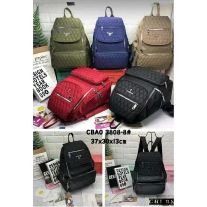 TAS LAPTOP RANSEL CHIBAO 3808-8 PRIA WANITA RESTOCK