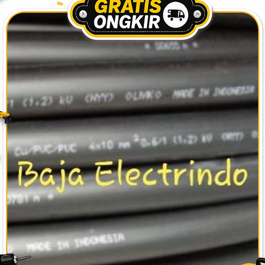 Kabel Tufur Nyy 4X10Mm Jembo Voksel Per Meter Kabel Listrik Kawat Isi 4 Nyy 4X10 Mm Jembo Voksel