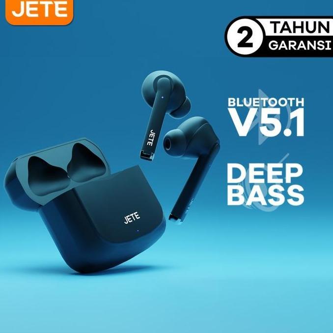 JETE TWS T11 Earbuds Headset Bluetooth 5.1 IPX 4 - Garansi 2 Tahun