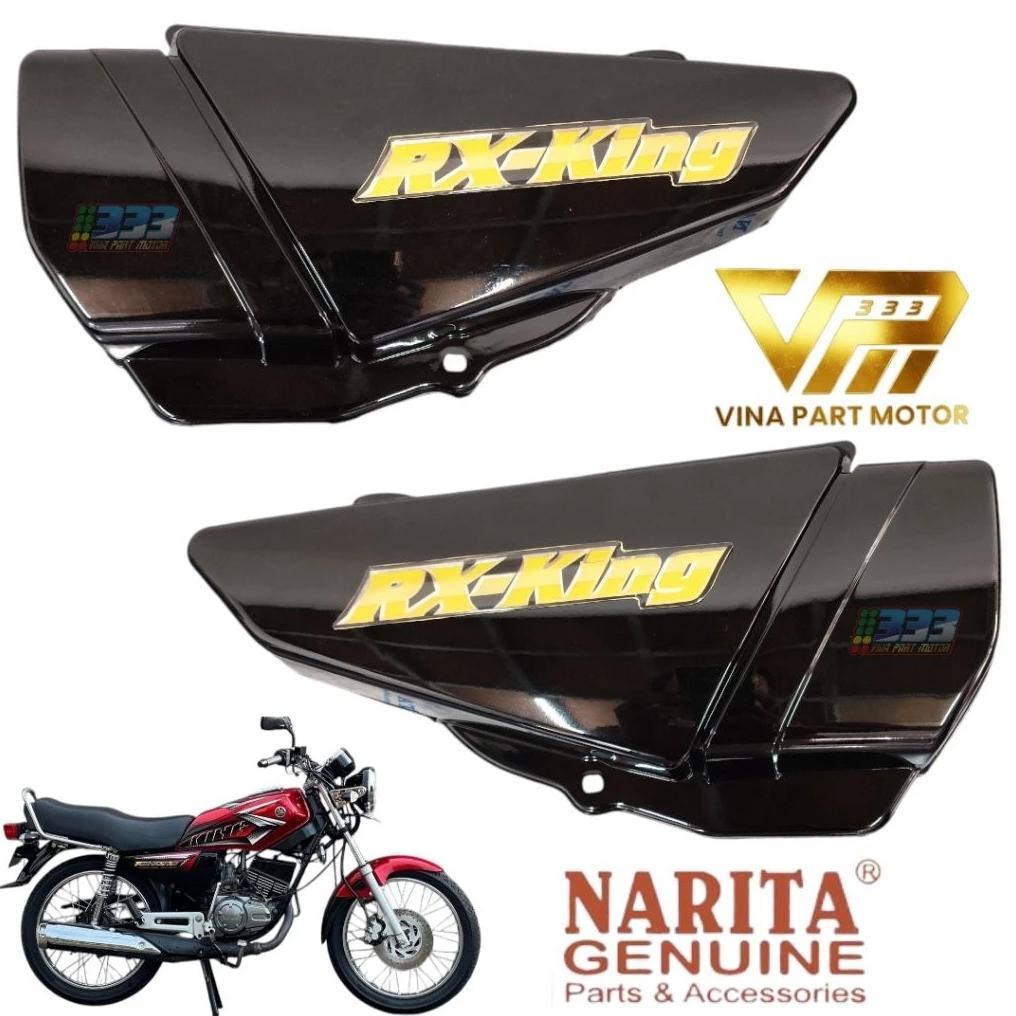 COVER BOX AKI YAMAHA RX KING 135 SET EMBLEM