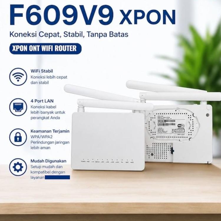 ROUTER ZTE F609V9 XPON NEW