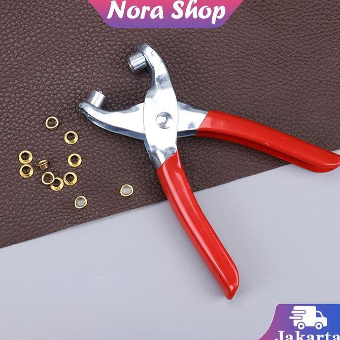 SHWARASA Tang Eyelet / Tang Eyelet Mata Ayam / Dengan 100pcs 4.5 mm Eyelet