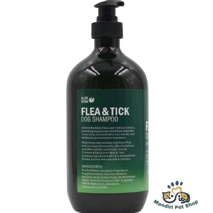 Orgo Flea & Tick Dog Shampoo 1000ml - Shampoo Kutu Anjing Ultima Flea & Tick Dog Shampoo 1000ml