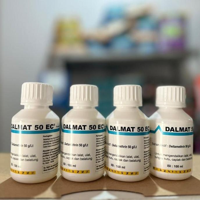 Obat Kutu Dalmat 50 ec Dalmat Obat Kutu Hewan 100ml