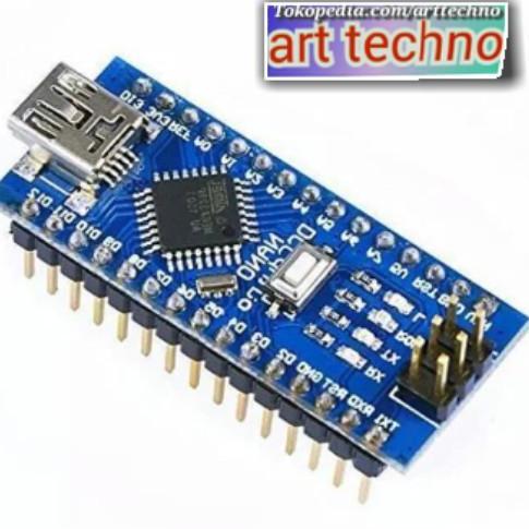 NEW NANO CH340 ATMEGA 328 ATMEGA328 ATMEL SUDAH DI SOLDER