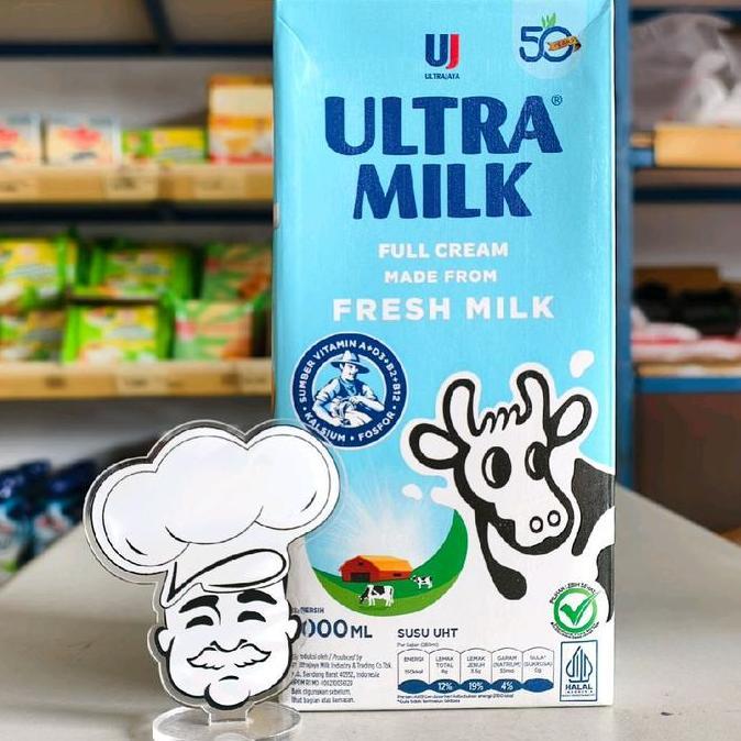 Leite - Susu Uht Ultra Milk 1Liter / Susu Fullcream Ultra 1Liter / Susu Coklat Ultra 1 Liter