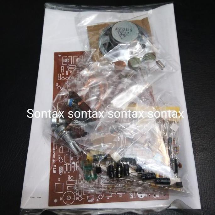 KIT PCB BITX TRANSCEIVER HAM RADIO HF SSB 7MC 40 METER BAND STX27