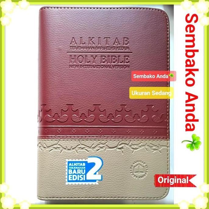 Alkitab 2 Bahasa Inggris - Indonesia. NIV. New International Version - Terjemahan Baru Edisi 2 LAI T