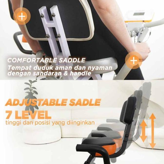 Promo BODIMAX X-BIKE Pro Sepeda Statis /Alat Fitness/Sepeda Statis/Magnetic X-Bike Diskon