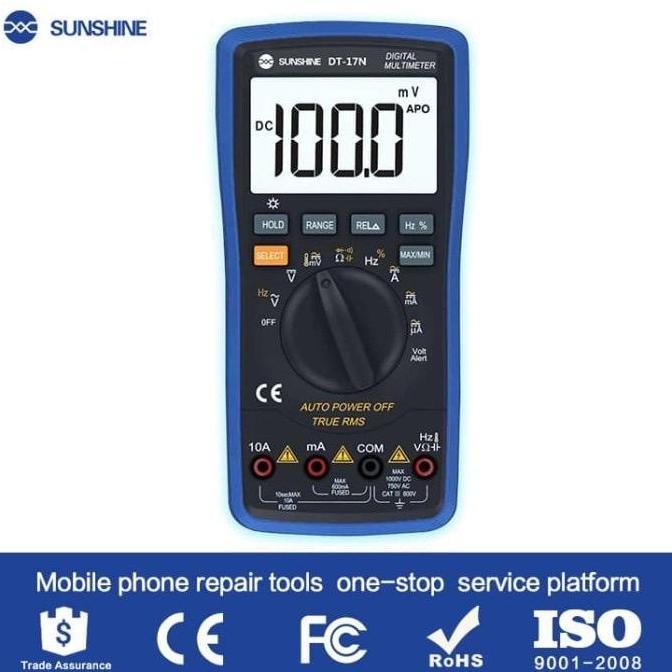 Multitester Sunshine Dt-17N Original Terbaru 
