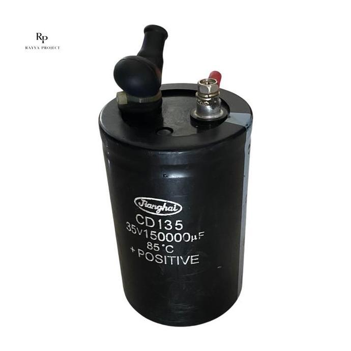 ELKO ELCO CAPACITOR KAPASITOR BANK 35V 150000UF MOBIL MOTOR ORIGINAL RESTOCK