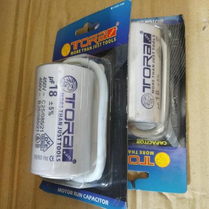 KAPASITOR 18UF CAPACITOR TORA HIGH QUALITY