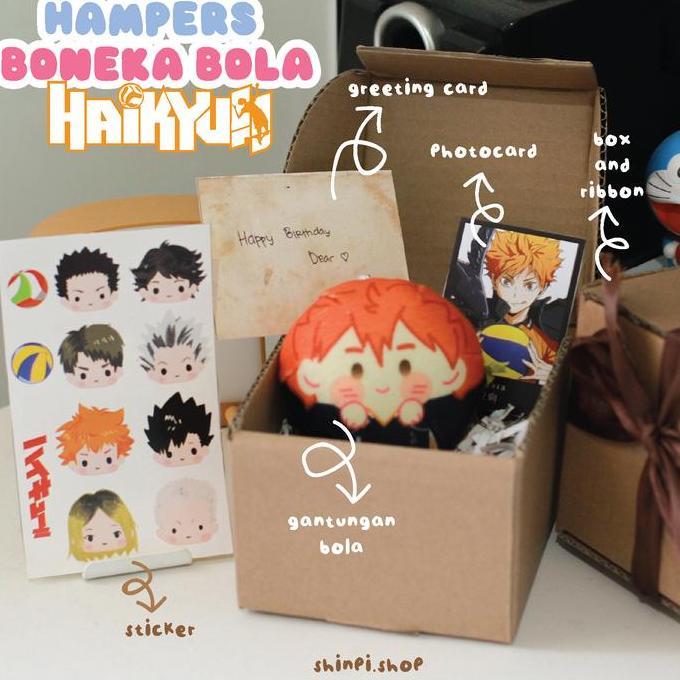 HAMPERS GANTUNGAN BOLA BONEKA HAIKYUU
