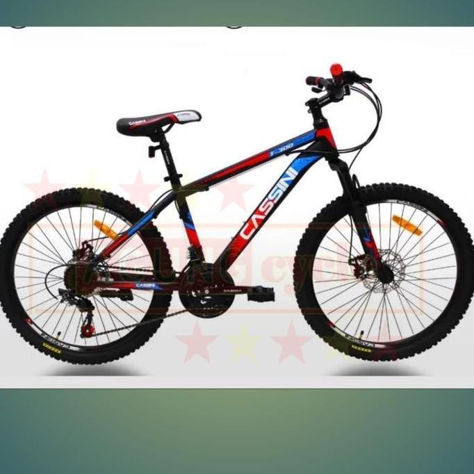 Promo GRAB SEPEDA GUNUNG MTB TREX CASSINI 26 T300 21 SPEED GOJEK INSTAN Diskon