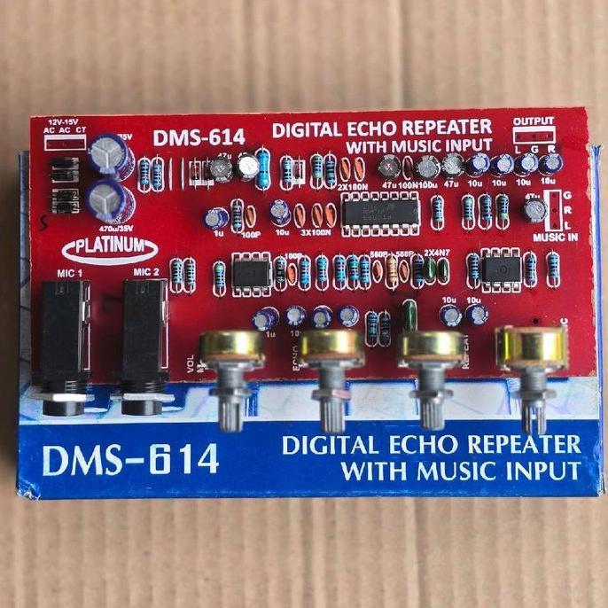 DIGITAL ECHO REPEATER DMS 614 PLATINUM DIGITAL ECHO REFEATER DMS-614 DIGITAL ECHO REPEATER OUTPUT WI