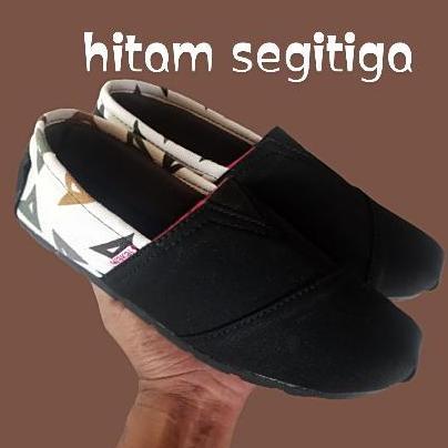 DB59 - slip-on/Wakai pria/Wakai wanita/Wakai hitam/Wakai motif
