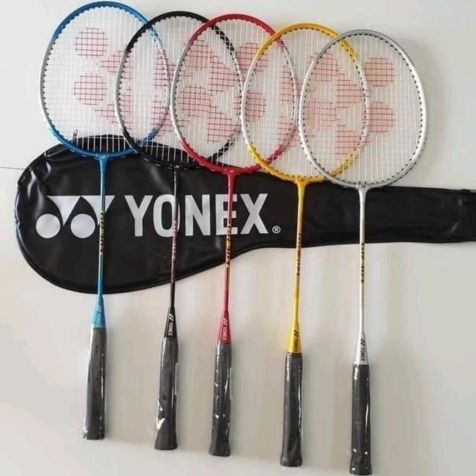 ARGVA RAKET BADMINTON / BULUTANGKIS YONEX GR 303 ORIGINAL FREE GRIP DAN PACKING KAYU