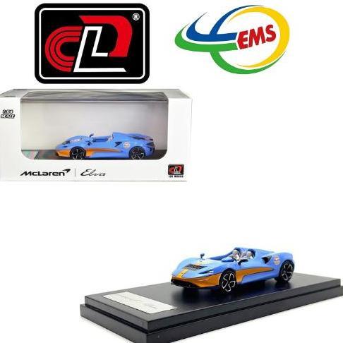 MUVC LCD64022-GUO - LCD MODELS 1/64 Mclaren Elva Convertible Light Blue "Gulf Oil"