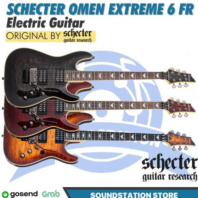 Ready SCHECTER OMEN EXTREME 6 FR ELECTRIC GUITAR - GITAR ELEKTRIK Non Cod