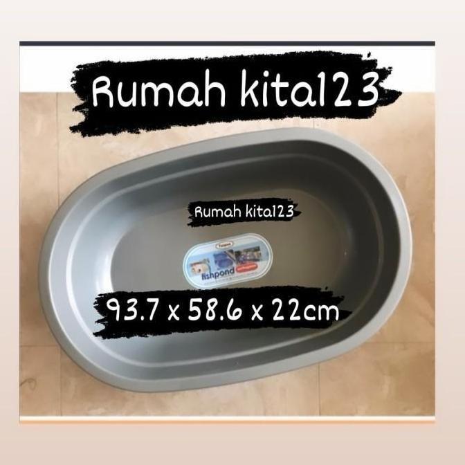 Fishpond Bak Plastik Ikan Besar Kolam Plastik Aquarium Kura Turtle