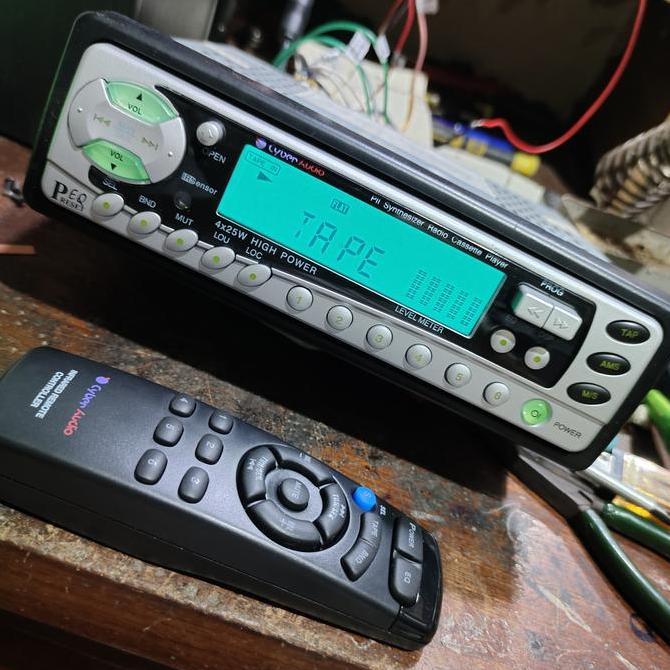 BEKAS NORMAL TAPE RADIO FM MOBIL DIN HEAD UNIT MGB88