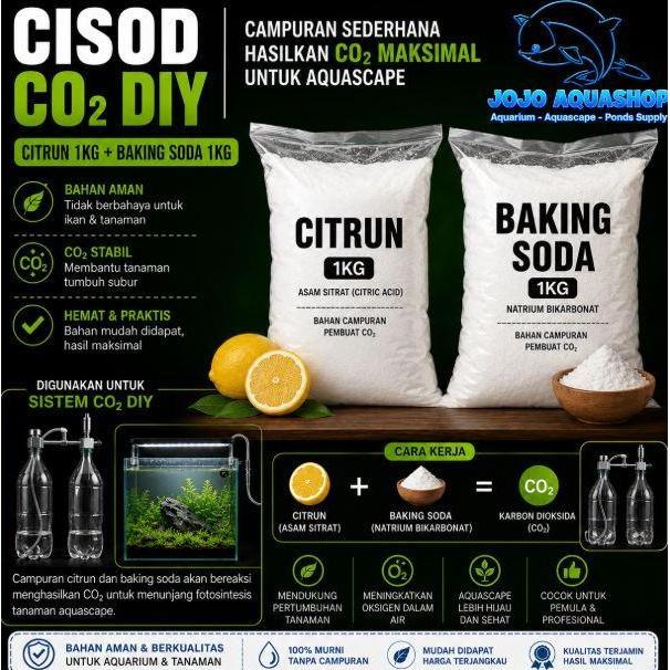 Citrun Soda Cisod co2 diy