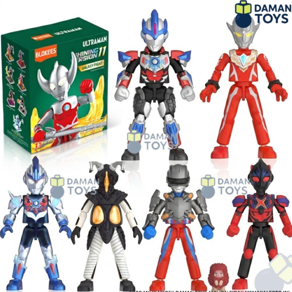 Blind Box Blokees Ultraman Orb Zero Shining Version 11 Galaxy Fight