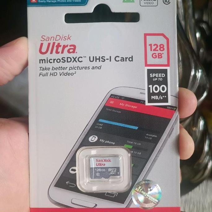 MMC memori card  Storage sandisk micro SD 64GB 128GB original resmi