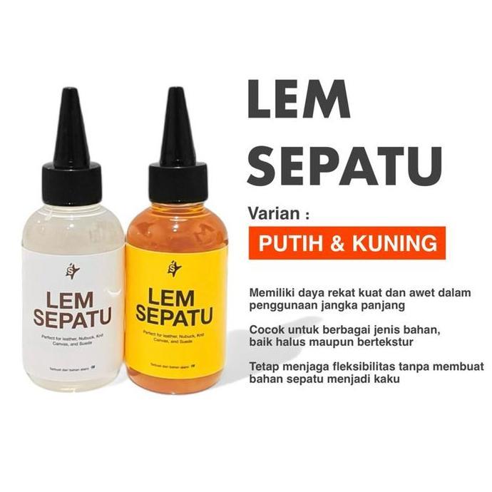 DS323 >> Brulee Project - Lem Sepatu Super Kuat 100 ML - Lem Sepatu Jebol
