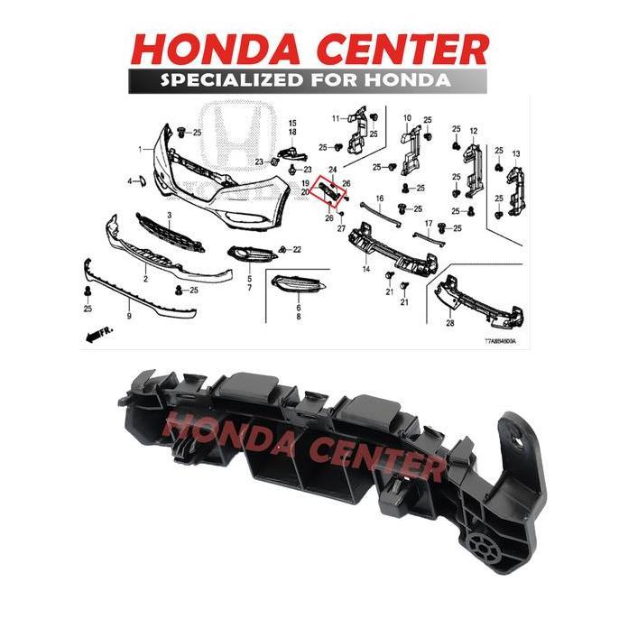 // Bracket Bumper Depan Kiri Hrv Breket Bumper Depan Kiri Hrv 2015 2016 //