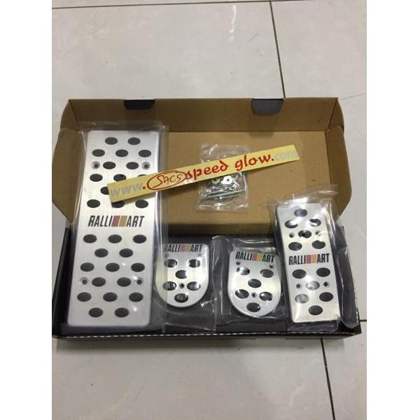 Sport Pedal Set Ralliart Manual Original Dan Terpercaya