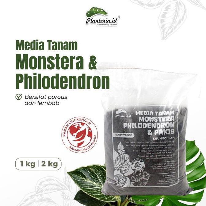 Tamtom- Media Monstera Tanam Media Tanam Organic Monstera Kilogram
