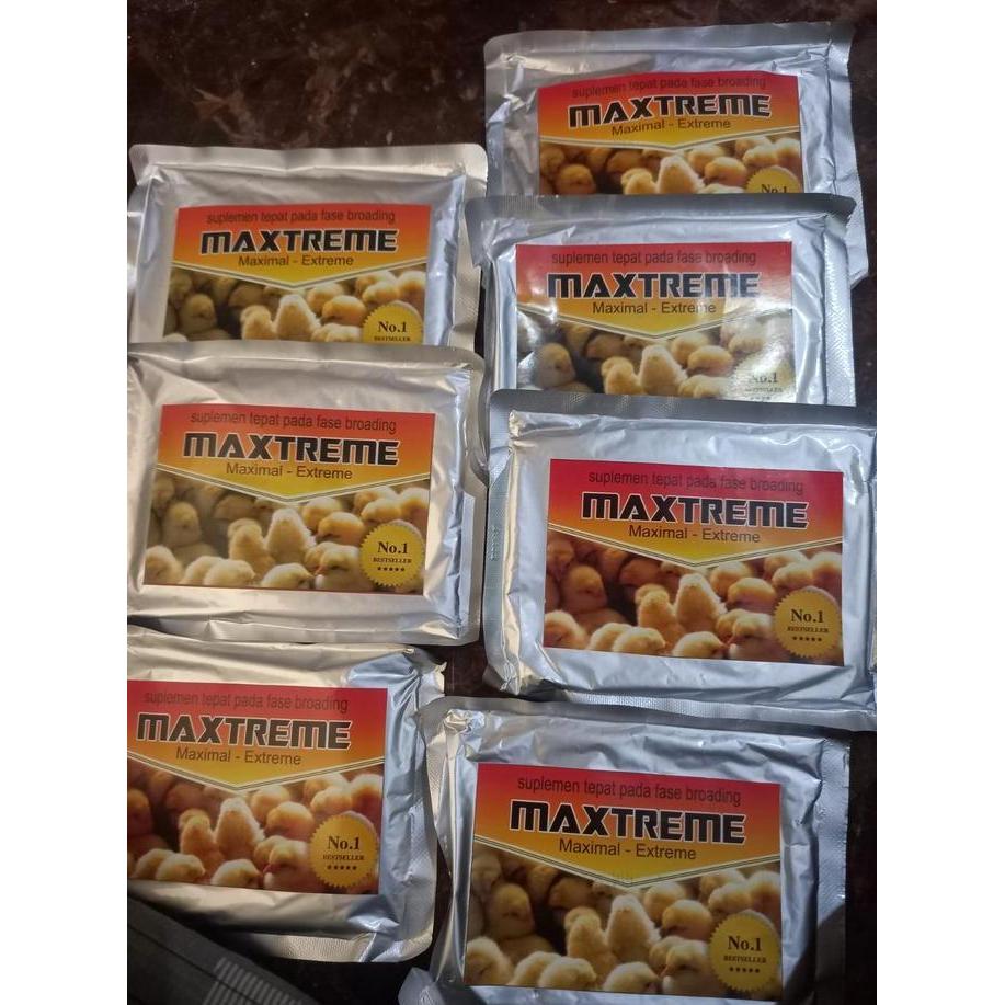 VITAMIN AYAM  - MAXTREME - SUPLEMEN AYAM BROILER - OBAT AYAM -  SUPLEMEN BROODING BROILER JOPER LAYE